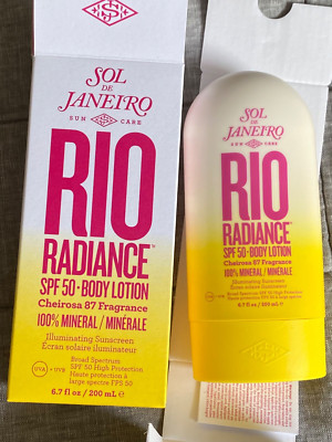 Sol de Janeiro Rio Radiance SPF50 Body Lotion 200ml Mineral Cheirosa 87 Broad Sp
