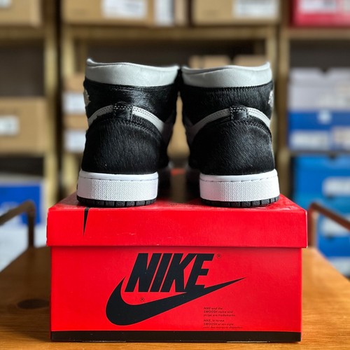 UK 5 - Air Jordan 1 Retro High OG (W) Twist 2.0 - Black/Grey - Picture 2 of 5