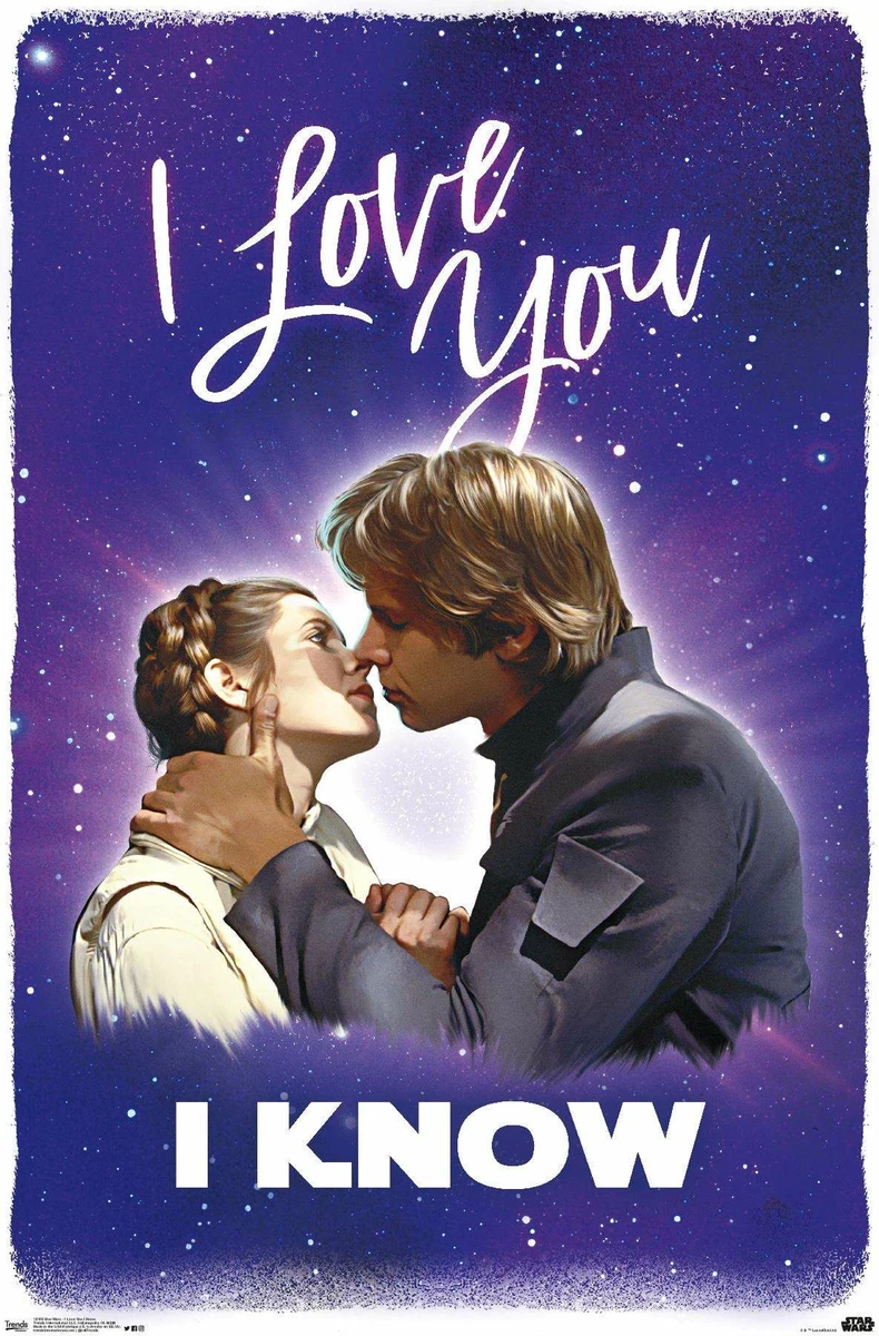 Star Wars Saga I Love You I Know Poster