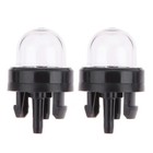 Primer Bulbs Lawn Mower 33.5*21.4mm 2pcs Fuel For Stihl Ryobi Walbro Husqvarna