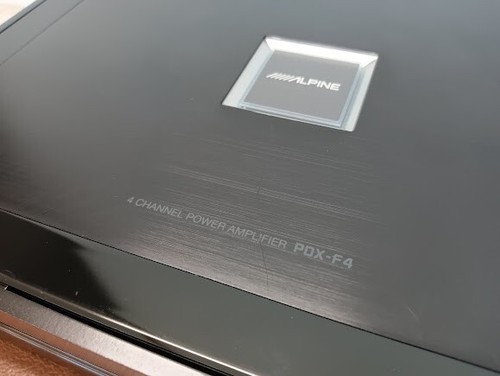 Alpine PDX-F4 Used 4 Channel Car Audio Amplifier 100W x4 or 200W x2 Max 900W Amp - Picture 2 of 6