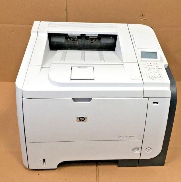 HP LaserJet Printer P3015 (196K Count) With Used Cartridge (60) Bundle