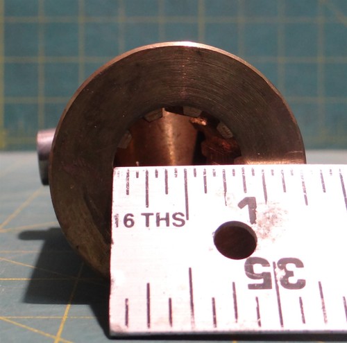 Curtis Universal Naval Bronze Joint , 5" Length, 1 3/4" O.D., Spline Shaft - Picture 6 of 7