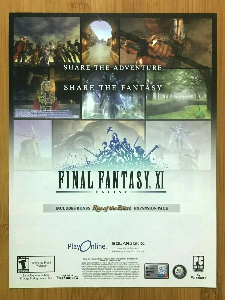 FINAL FANTASY XI Official Promotional Site