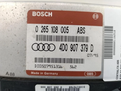 4D0907379D Centralita Abs para AUDI A4 BERLINA (B5) 1.9 TDI 1186510 - Imagen 4 de 4