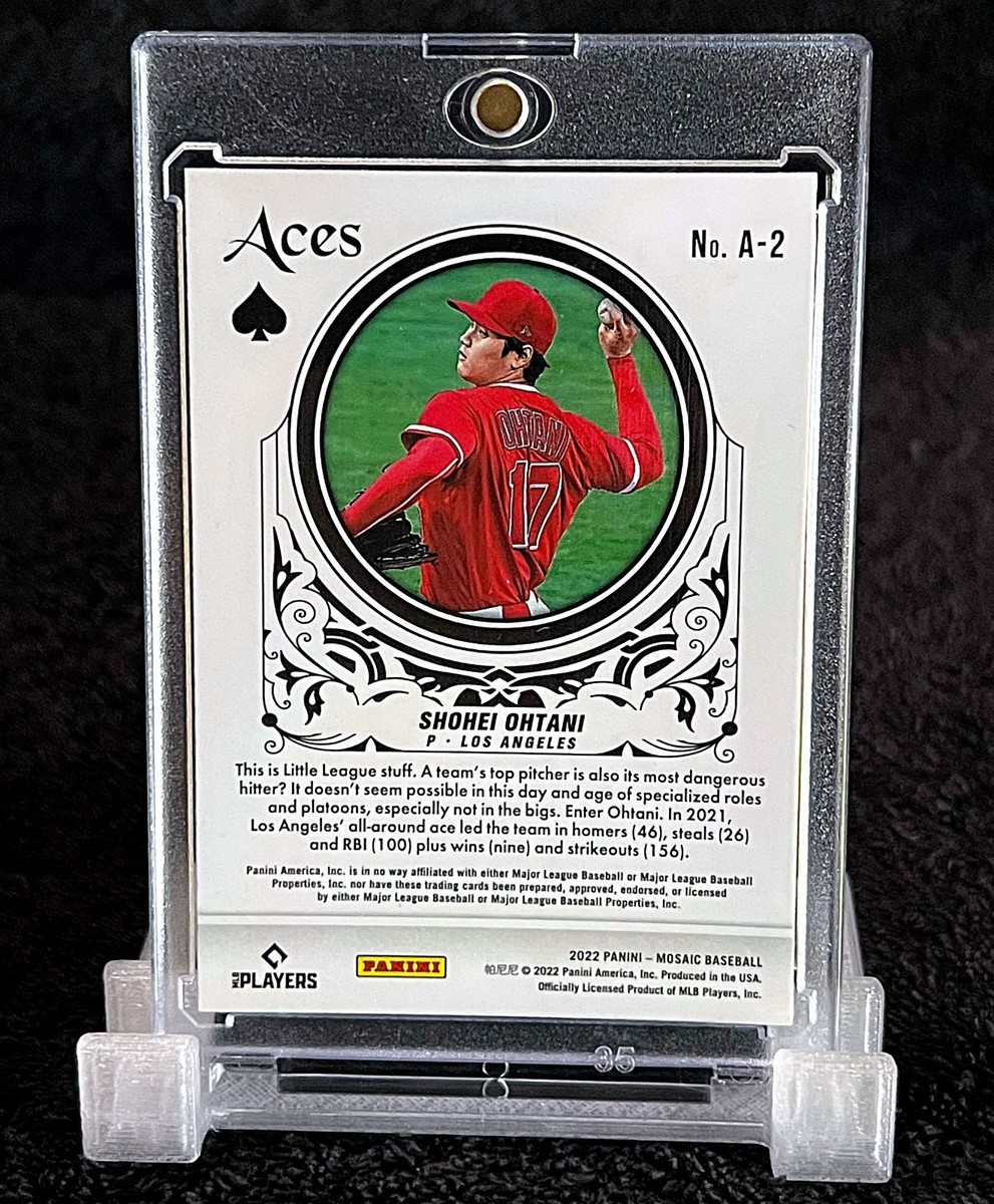 2022 SHOHEI OHTANI • PANINI SILVER MOSAIC ACE OF SPADES #A-2 | eBay