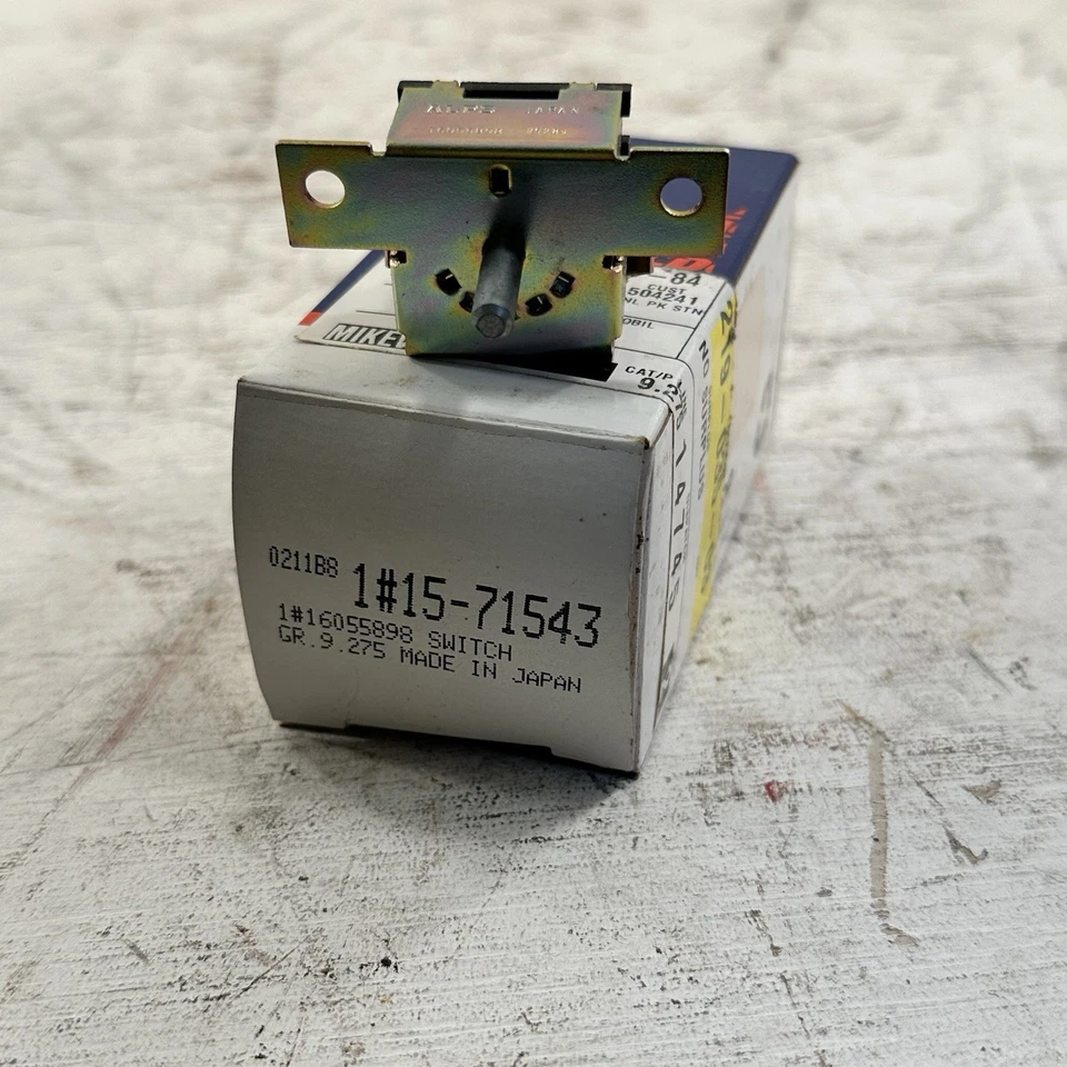 Nuevo interruptor de control del soplador de climatización ACDelco 15-71543 Oldsmobile 96-98 envío gratuito Foto 4 de 4