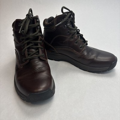 Rockport Boots Mens Size 8 Wide Brown Leather XCS Hiking Outdoor APM3063S