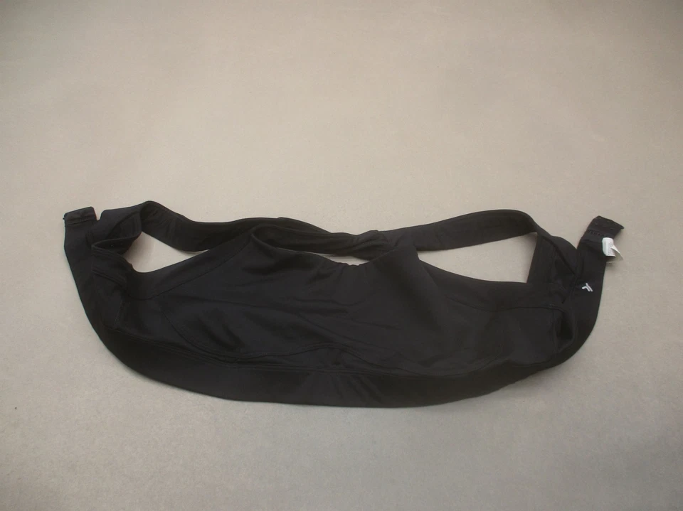 Sujetador deportivo OLD NAVY GO-DRY talla 2X negro sin forro inalámbrico cierre trasero 10J Foto 3 de 4