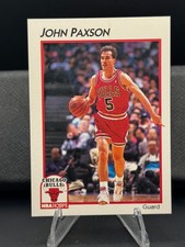 1991 NBA Hoops - John Paxson, #6 - Chicago Bulls