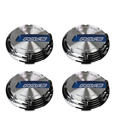 RAYS Gram Lights Center Caps No. 17 Chrome/BLACK Set of 4 61025000005BC-4from JP