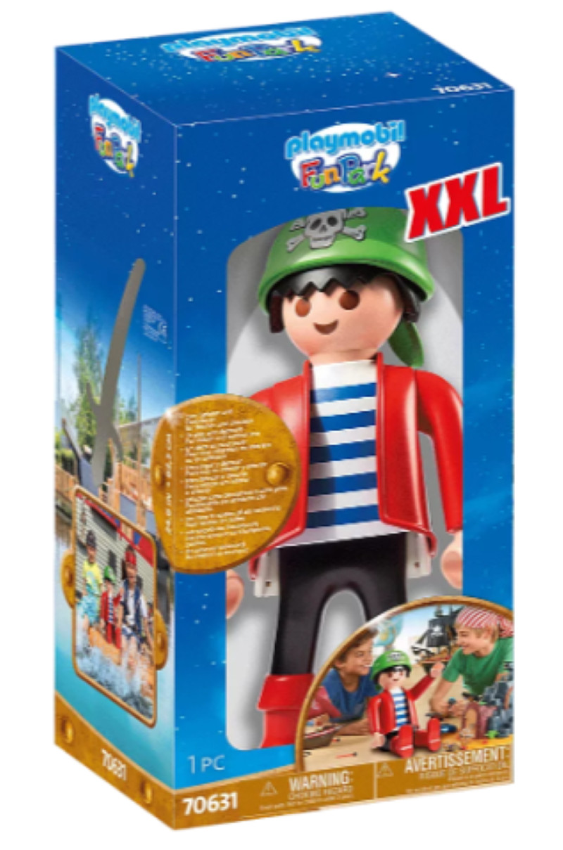 PLAYMOBIL 70631 grand pirate de 62 cm pour décorer une chambre d'enfant