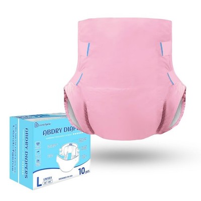 Landofgenie Adult Diaper for Women Men 5000mL High Absorbency Diapers with Ta...