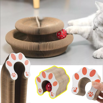 #ad Cat Accordion Magic Organ Cat Scratching Board Cat Toy Durable No Crumbs US $9.31