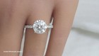 1.51CT Genuine Natural  Mined Diamond  Engagement Ring In Solid 14K White Gold — photo 2
