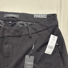 Liverpool Los Angeles Kelsey Trouser Pants Sz 16W Black Stretch Career