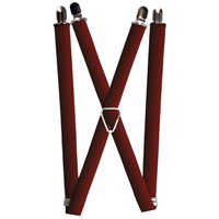 `Suspenders - 1.0`` - Vertical Stripes Transition Black/Red` (Us Import) Acc Neu