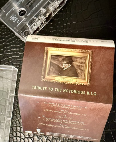 Vintage 90s Cassette Tape DIDDY Tribute to The Notorious BIG I’ll Be Missing You - Picture 12 of 20