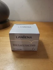 Lanbena Nose Plants Pore Strips 2% BHA 1.06 oz Exp 09/26 New In Box 