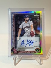 2025 Topps Chrome Adam Kloffenstein #RA-AK  RC Refractor /499 On Card Autograph
