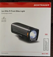 Bontrager Ion Elite R 1000 Lumens Front Bicycle Light BLACK  MSRP$100