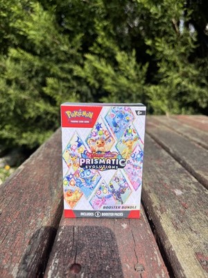 Pokemon TCG Prismatic Evolutions Booster Bundle Brandneu Factory Sealed