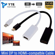 Mini DisplayPort Thunderbolt to HDMI Adapter 1080P for MacBook Pro Air iMac