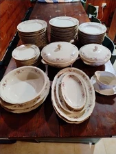 Servizio Di Piatti  Porcellana Completo Bavaria Anni 50 