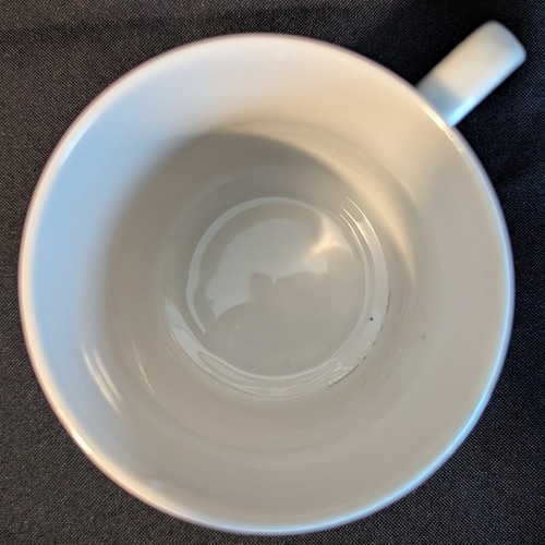 Vintage 8-oz Howard Holt Ceramic Mug Red, Yellow, & Purple Bird On One Leg - Picture 5 of 6