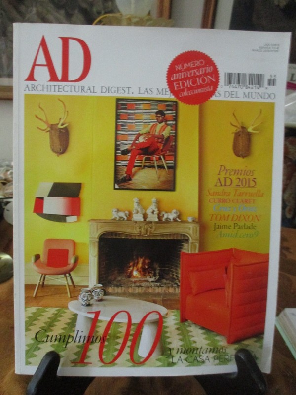AD "architectural digest" Spain MARCH 2015 magnificent issue.