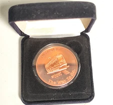 NJ Transit Newark City Subway PCC Car Last Run 1954–2001 Medal Coin