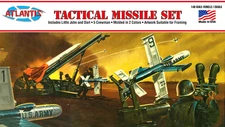 Atlantis 1812 Tactical Missile Set W/ Little John + Dart & 7 Figures model 1/40