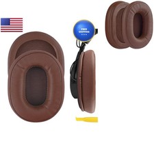 Geekria Replacement Ear Pads for Sony MDR-7506 MDR-V6 MDR-V7 MDR-CD900ST Brown