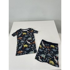 Little Sleepies 2-piece Dinosaur Pajama Set