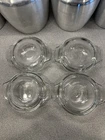 Set of (4) Vintage Anchor Hocking 12 oz Casserole Dish's w/ lids