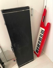 Roland AX-1 Shoulder Keyboard Keytar w/ Case Red Used Japan