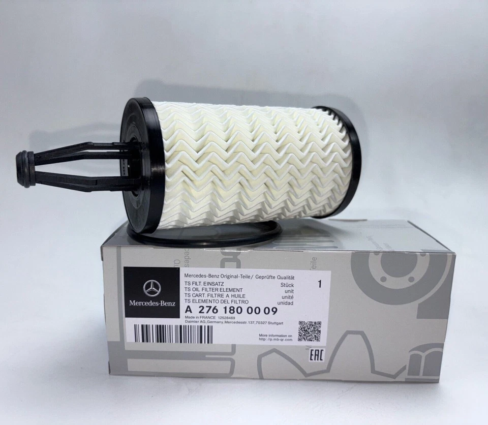 New 2761800009 Mercedes Benz C CL CLS E GL GLC GLE GLK GLS ML R S Oil Filter Kit - Image 3 of 4