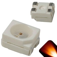 20 X Led Plcc4 1210 3528 Orange Amber Smd Leds Super Ultra Bright Car Plcc-4