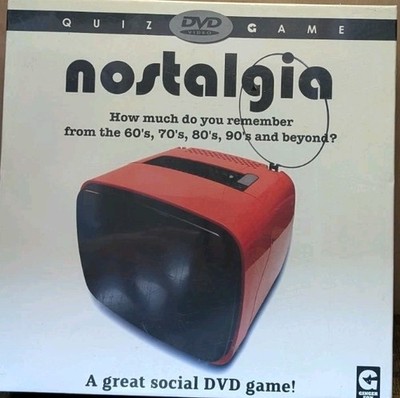NOSTALGIE How Much Do You Remember From the 60s 70s 80s 90s & Beyond DVD Spiel