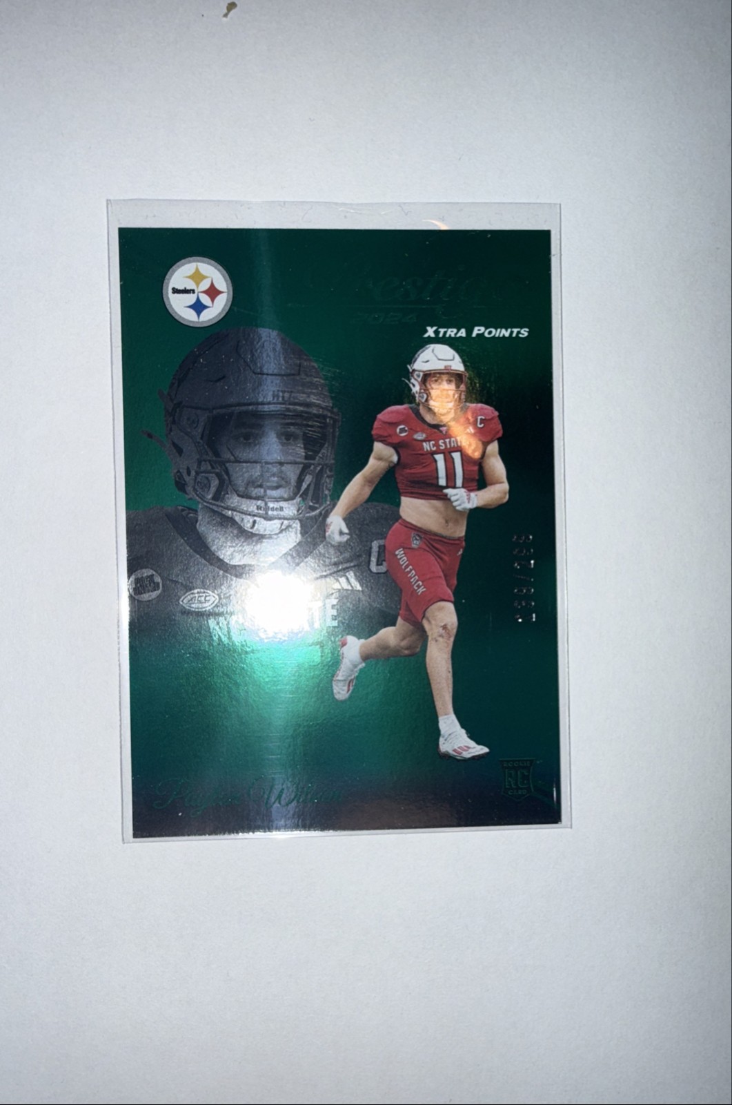 Payton Wilson Panini Prestige #329 Green Xtra Points