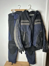 Belstaff Motorcycle Nylon Jacket And Trousers XL  Vintage  Moto Rare Armour
