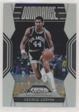 2018-19 Panini Prizm Dominance Silver Prizm George Gervin #20 HOF 07pa