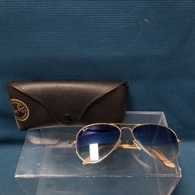 Ray Ban RB3025 001/3F Aviator Gradient Fold Frame 2N Sunglasses 58-14
