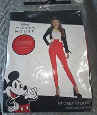 Disney Mickey Mouse Costume Size Large 10-12 Adult