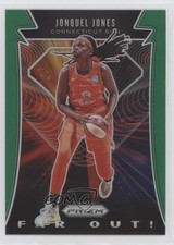 2020 Panini Prizm WNBA Far Out Green Prizm Jonquel Jones #9 0t2