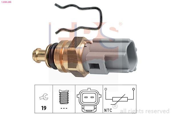 1X EPS 1.830.285 Sensor KüHlmitteltemperatur FüR CitroëN Ford Volvo Peugeot Land-image