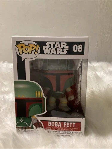 Funko Pop! Boba Fett Star Wars Vinyl Bobble Toy Figure #08 Bobble Head