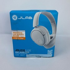 JLab JBuds Lux ANC Wireless Over-Ear Headphones Cloud White'
