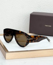 Tom Ford FT1044 Aviator Shield Sunglasses 60-13-145 Unisex