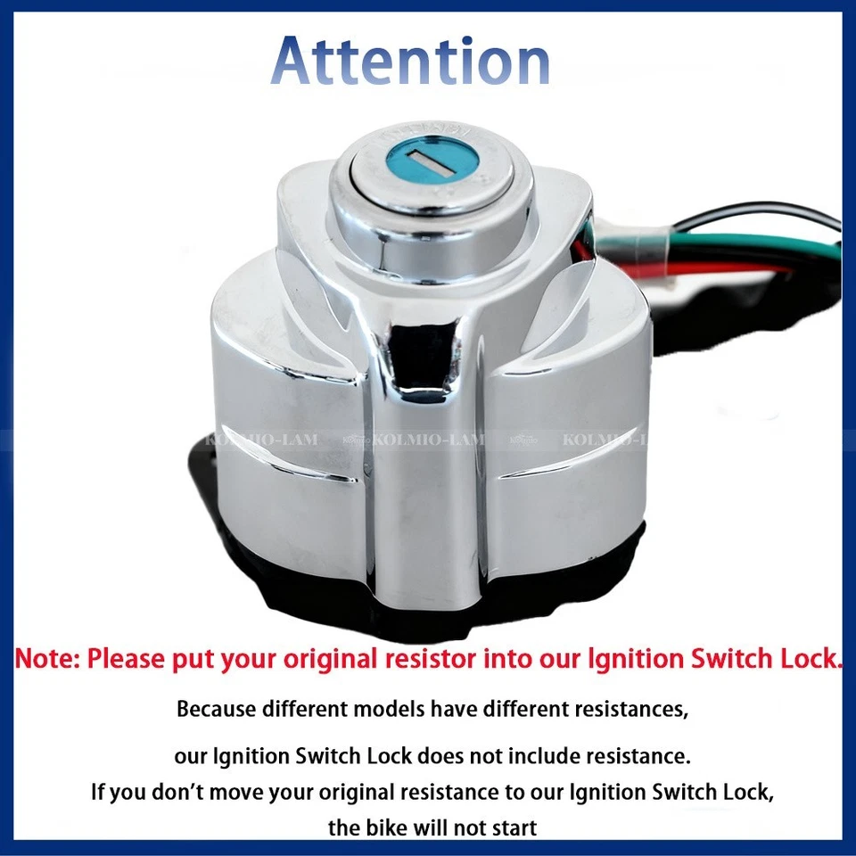 Ignition Switch Gas Cap Key Lock Set Fit for Honda Shadow VLX VT 600 750 1997-08 - Image 2 of 4